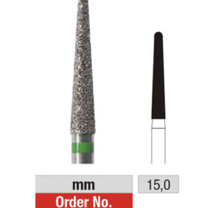 EDENTA - Diamond HP Burs - (6848L.104.023) Pack of 3 Burs